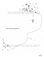 DRIVE TRAIN, SHIFT LEVER AND CABLE
