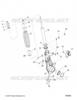 SUSPENSION, FRONT STRUT 