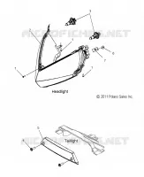 ELECTRICAL, HEADLIGHT AND TAILLIGHT