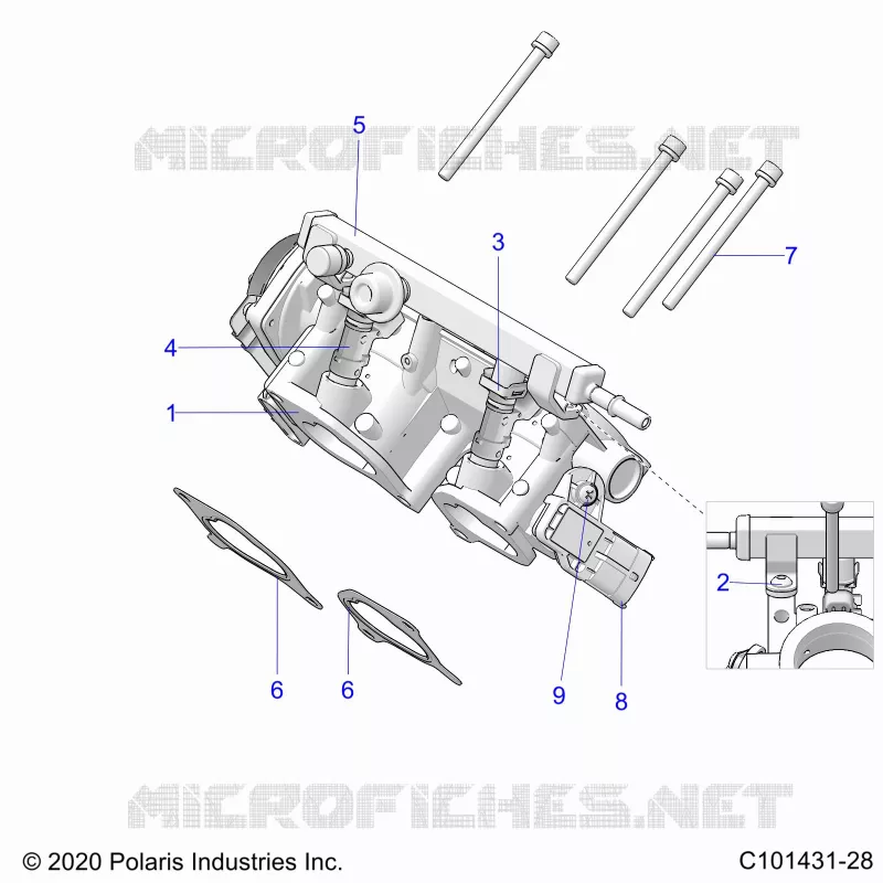 ENGINE, THROTTLE BODY