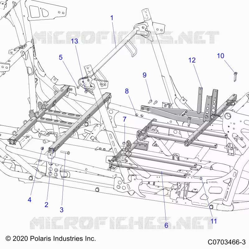 CHASSIS, SEAT AND CENTER CONSOLE MOUNTING