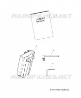 TOOLS, BELT HOLDER & OWNERS MANUAL