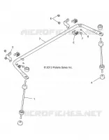 SUSPENSION, REAR STRUT STABILIZER