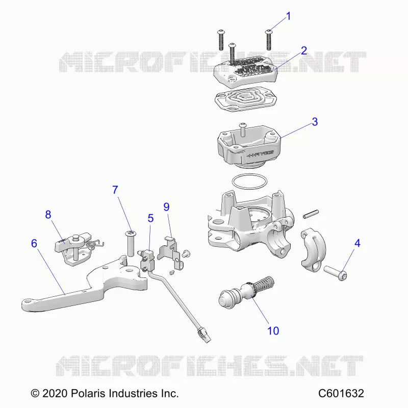 BRAKES, MASTER CYLINDER ASM.