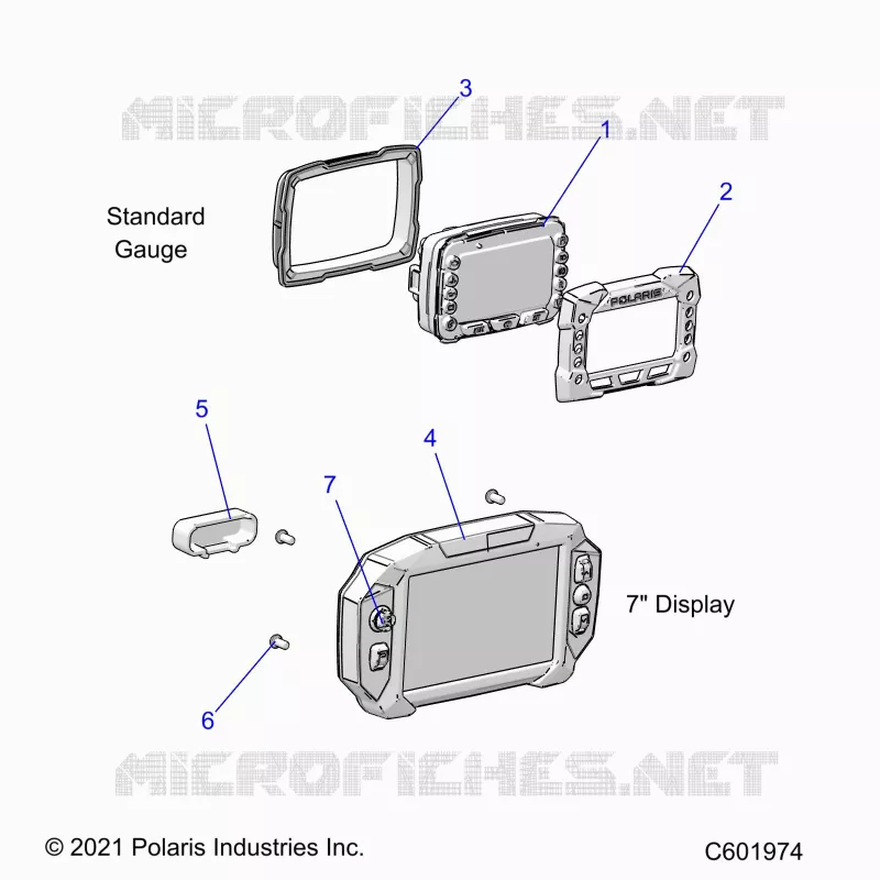 ELECTRICAL, MULTI FUNCTION GAUGE