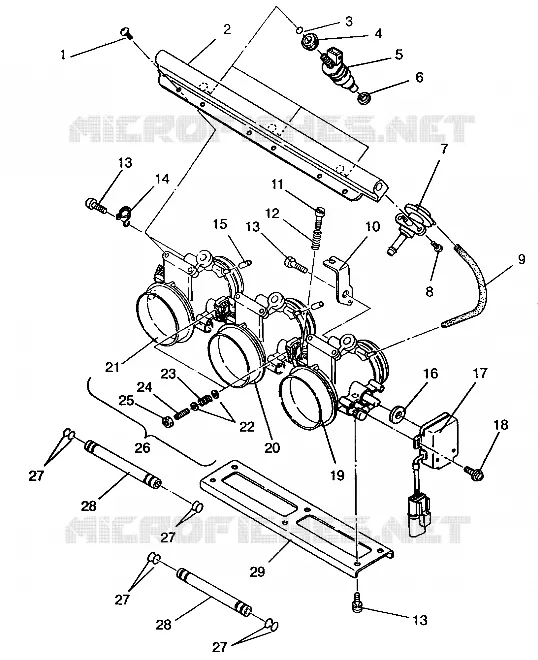 THROTTLE   ASSEMBLY RXL TOURING E940869 (49274327430042)