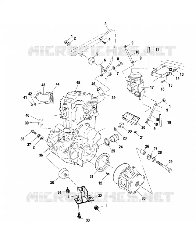 ENGINE MOUNTING