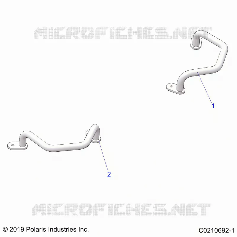REAR BODYWORK HANDGRIP