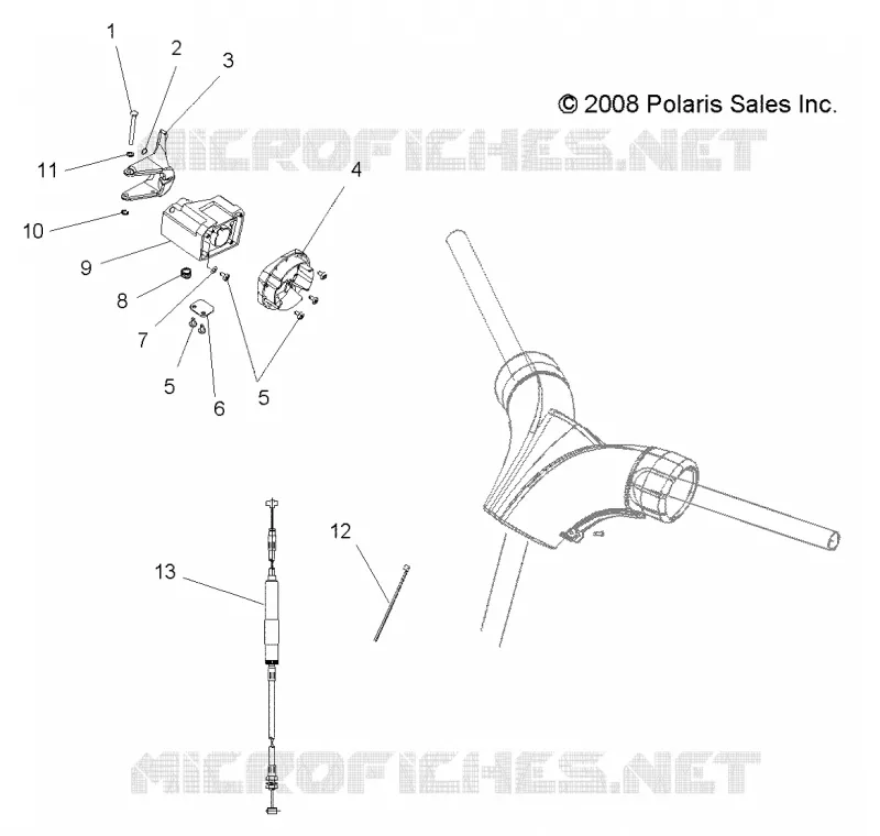 ENGINE, THROTTLE   CONTROL ASM.
