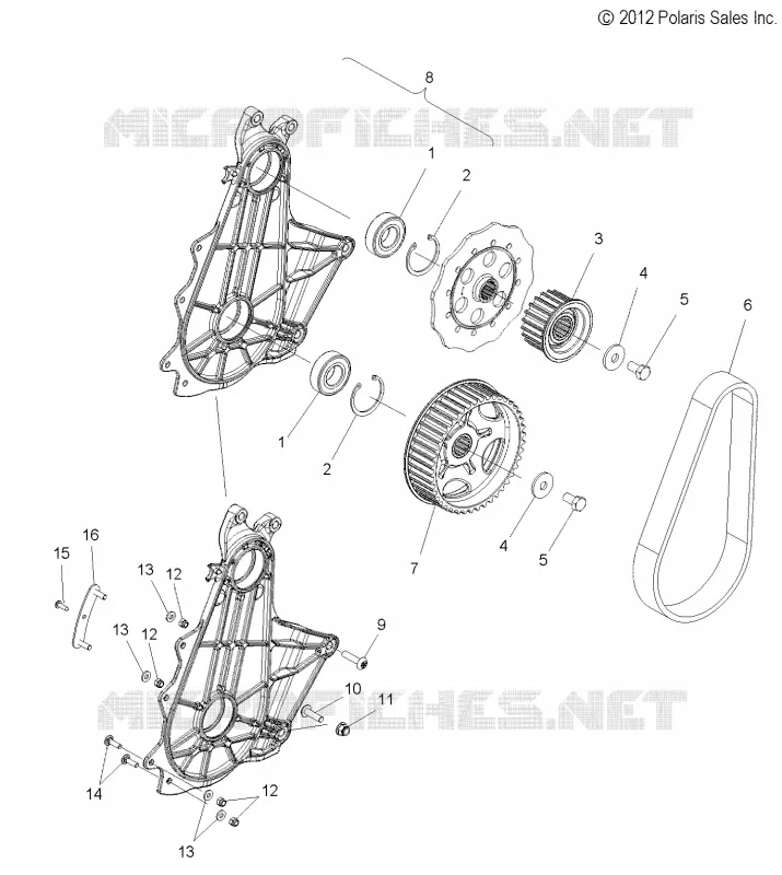 DRIVE TRAIN, QUICKDRIVE BELT SYSTEM