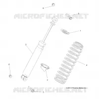 REAR SUSPENSION SHOCK