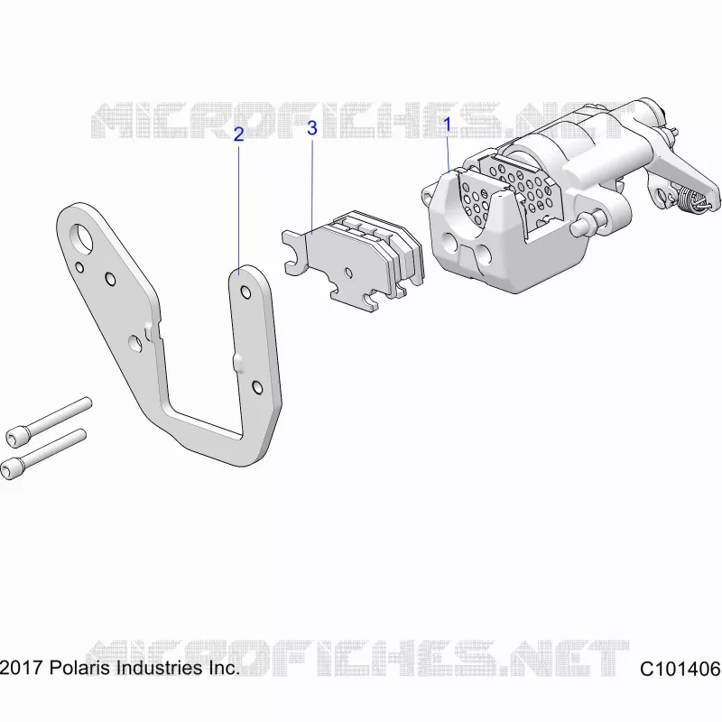 BRAKES, REAR CALIPER