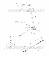 STEERING POST     TIE ROD