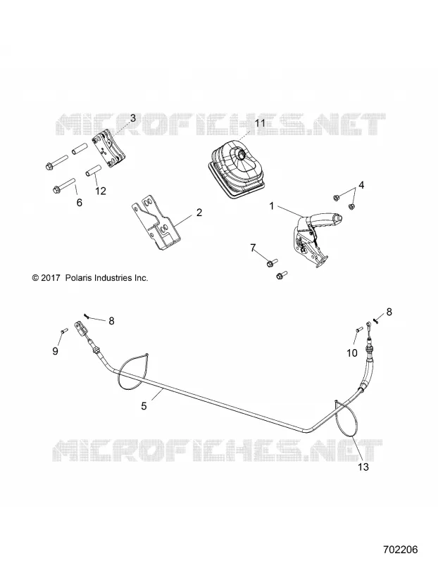 PARKING BRAKE AND SHIFTER