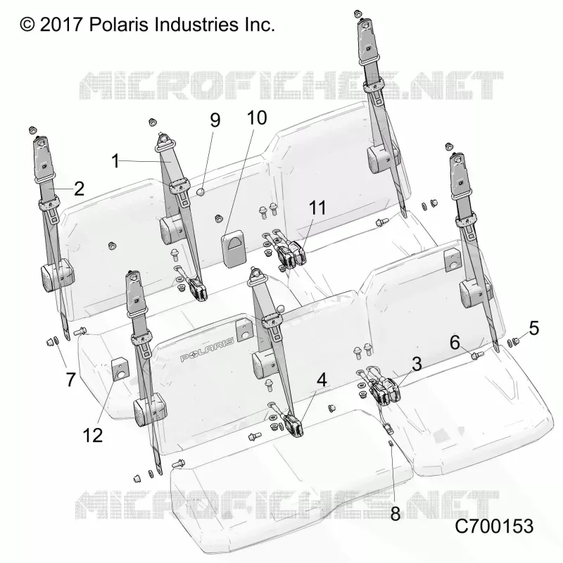 SEAT BELT MOUNTING