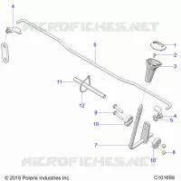DRIVE TRAIN, GEAR SELECTOR -A19SJS57CH (C101699)