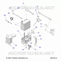 ELECTRICAL, BATTERY BOX  ASM.