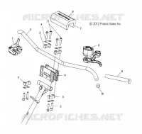 STEERING, HANDLEBAR MOUNTING