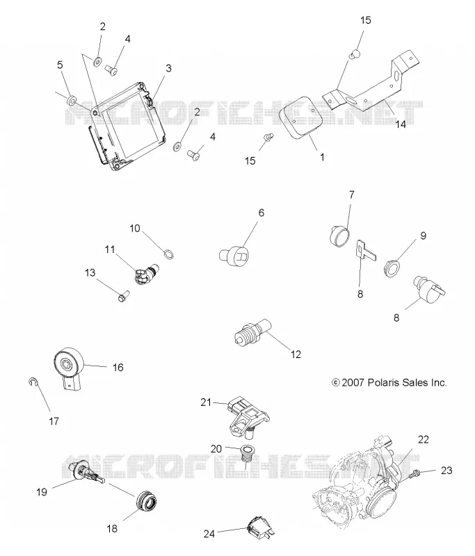 SWITCHES AND SENSORS AND ECM