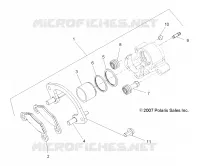REAR BRAKE CALIPER