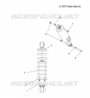 FRONT TRACK SHOCK, U.S. (7043280)