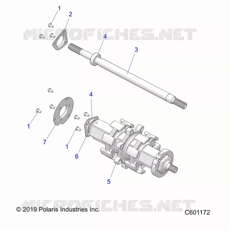 DRIVE TRAIN, JACKSHAFT AND DRIVE SHAFT