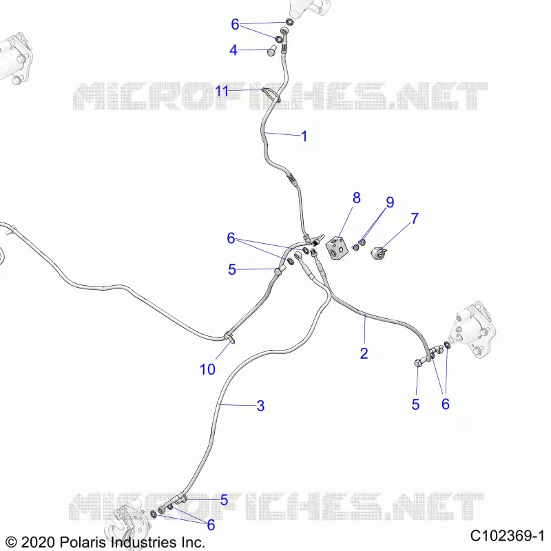 BRAKE LINES, FRONT