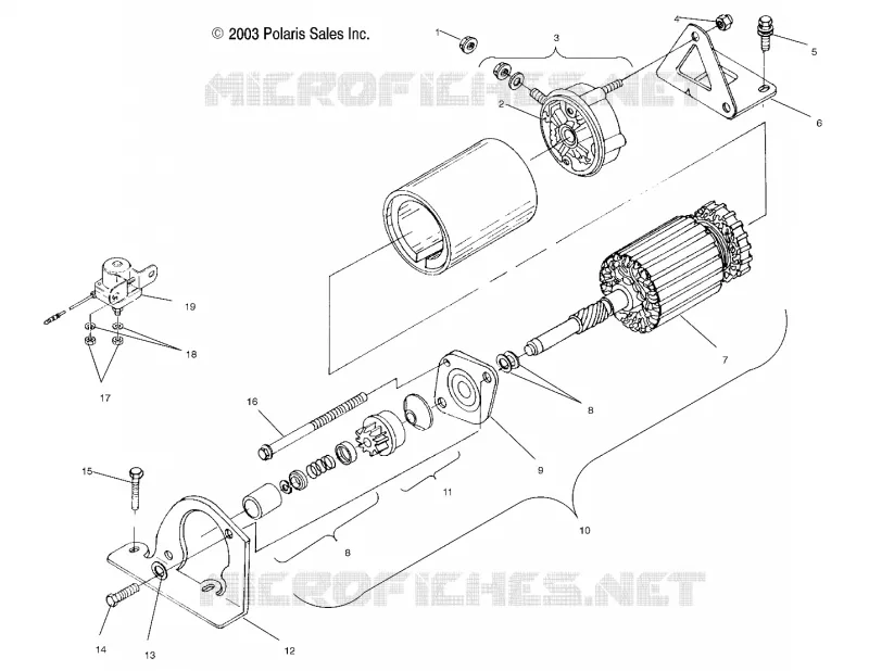 STARTING MOTOR