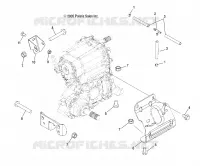 DRIVE TRAIN, MAIN GEARCASE MOUNTING