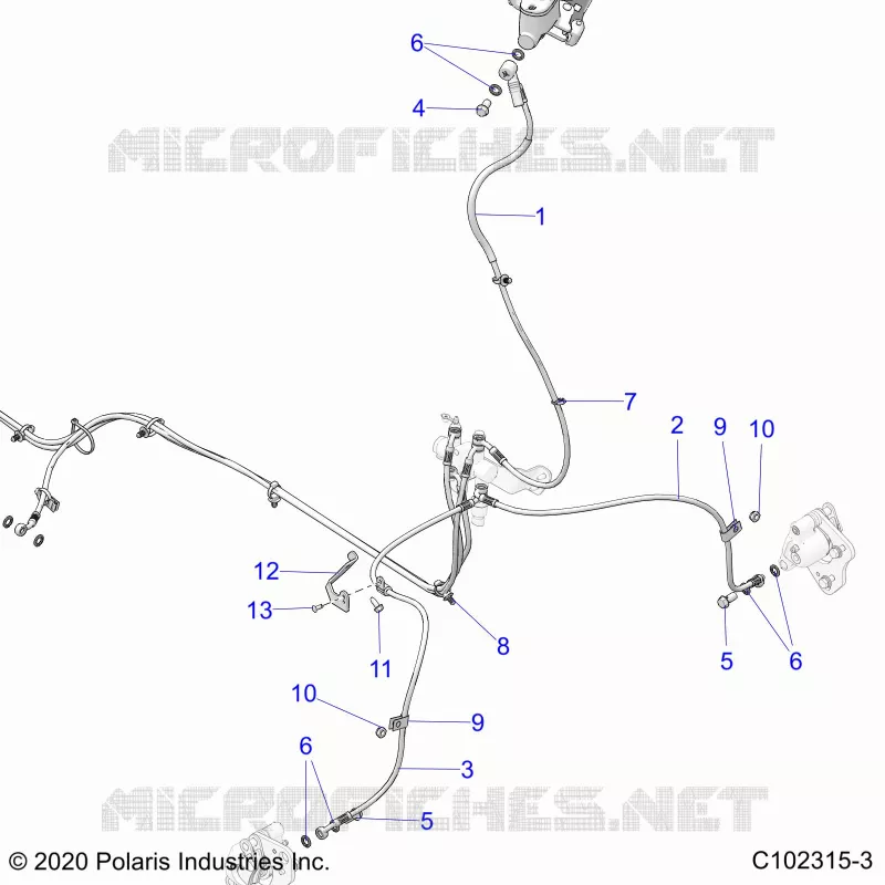 BRAKE LINES, FRONT