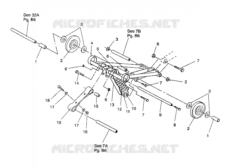 FRONT TORQUE ARM LITE GT/0933133 AND  STARLITE GT/0933127 (4923232323017A)