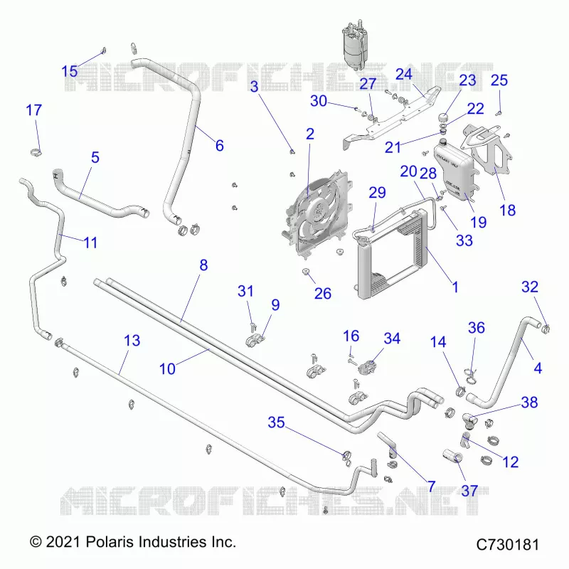 ENGINE, COOLING SYSTEM