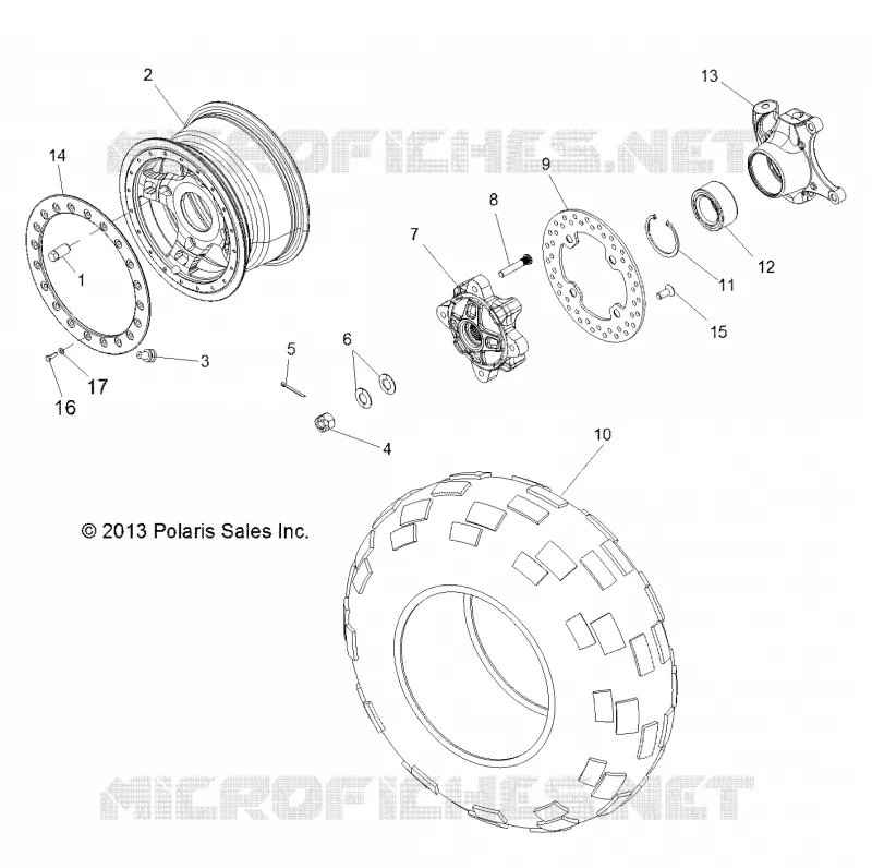 WHEELS, FRONT