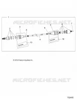 DRIVE TRAIN, REAR DRIVE SHAFT