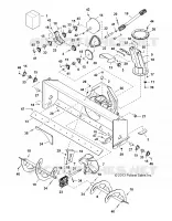 SNOW BLOWER MAIN FRAME