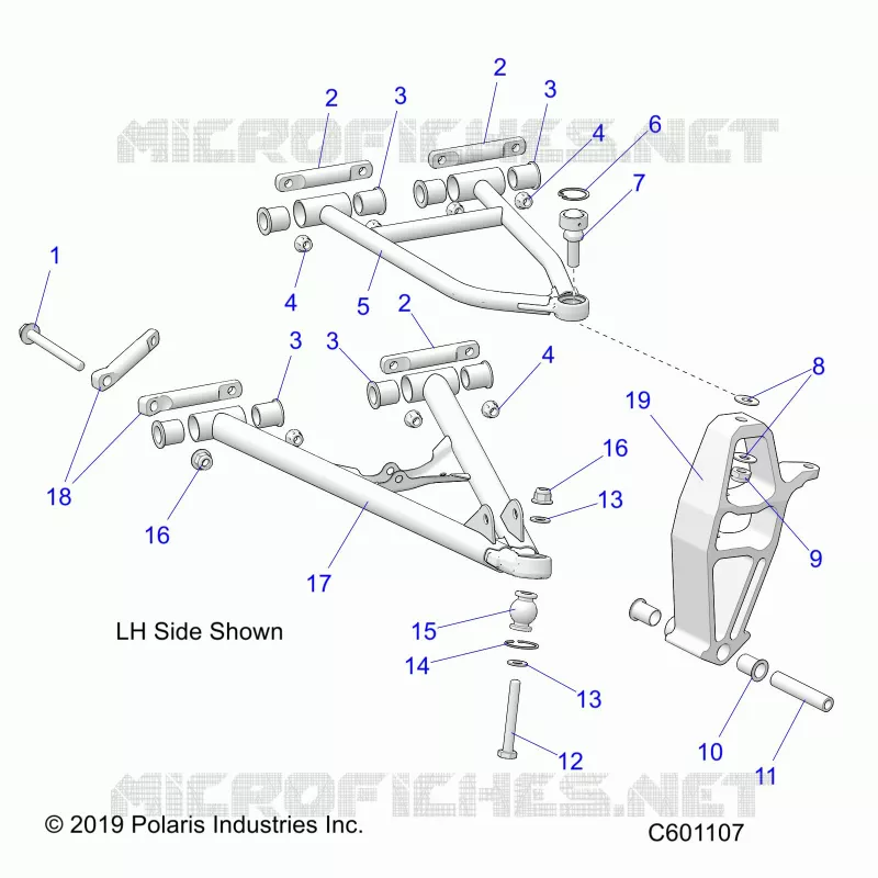 FRONT WISHBONES