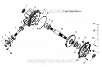 DRIVE TRAIN, REAR GEARCASE