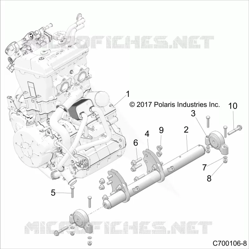 ENGINE, MOUNTING