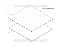 BODY, BATTERY TRAY REAR MID