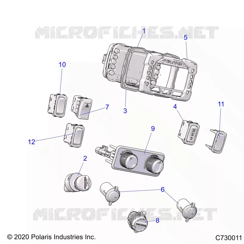 ELECTRICAL, DASH CONTROLS