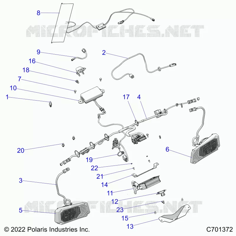 ELECTRICAL, DASH COMPONENTS, RIDE COMMAND