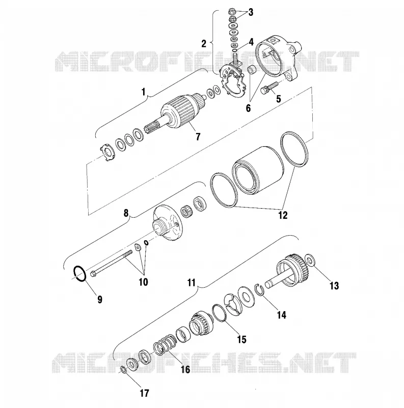STARTING MOTOR