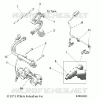 FUEL SYSTEM, RAIL, LINES AND THROTTLE BODY