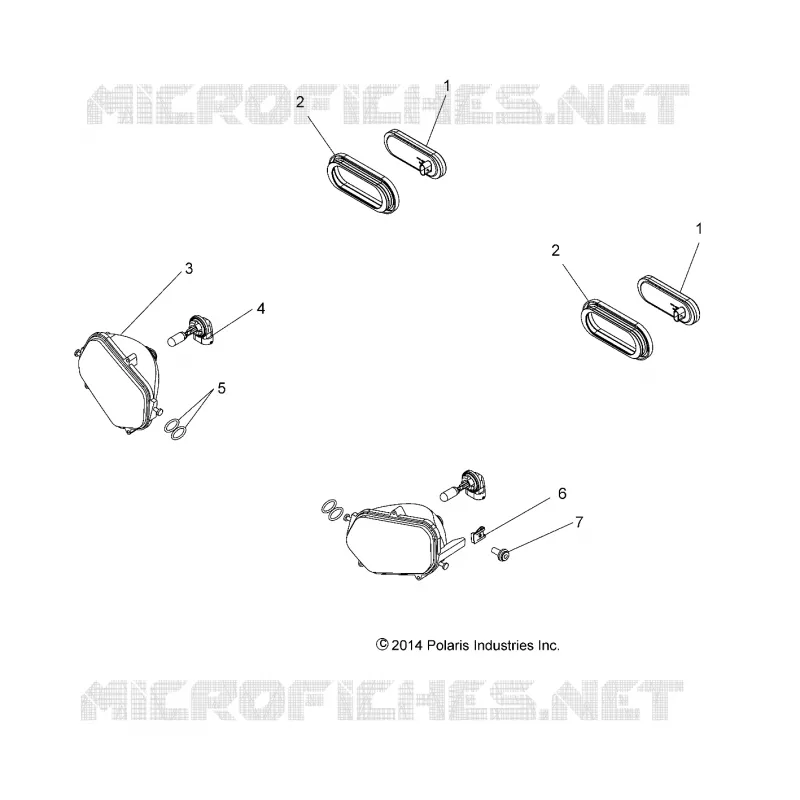 HEADLIGHTS, TAILLIGHTS AND BULBS