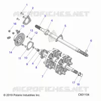 DRIVE TRAIN, JACKSHAFT AND DRIVESHAFT