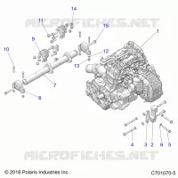 ENGINE, MOUNTING & LONG BLOCK