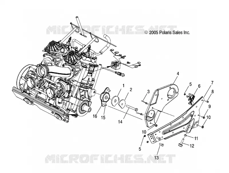 ENGINE MOUNTING LH