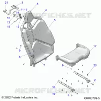 SEAT ASM.,REAR