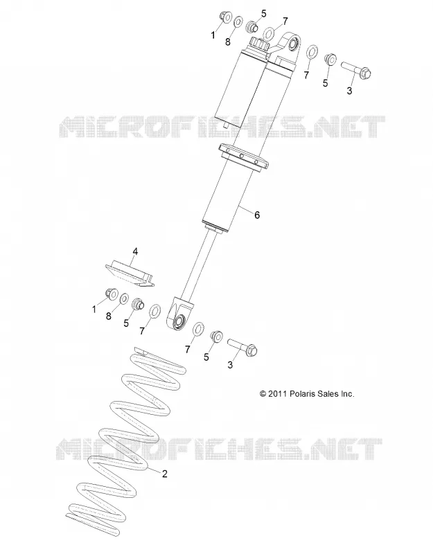 FRONT SUSPENSION SHOCK MOUNTING
