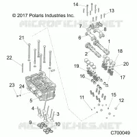CYLINDER HEAD AND VALVES